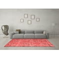 thumbnail image 3 of Ahgly Company Indoor Rectangle Abstract Red Modern Area Rugs, 8' x 12', 3 of 4