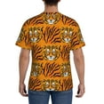 thumbnail image 2 of Rocae Tiger for Men's Moisture-Wicking Crew Tee - T-Shirt for Sports, Outdoor Activities, and Casual WearSmall, 2 of 9