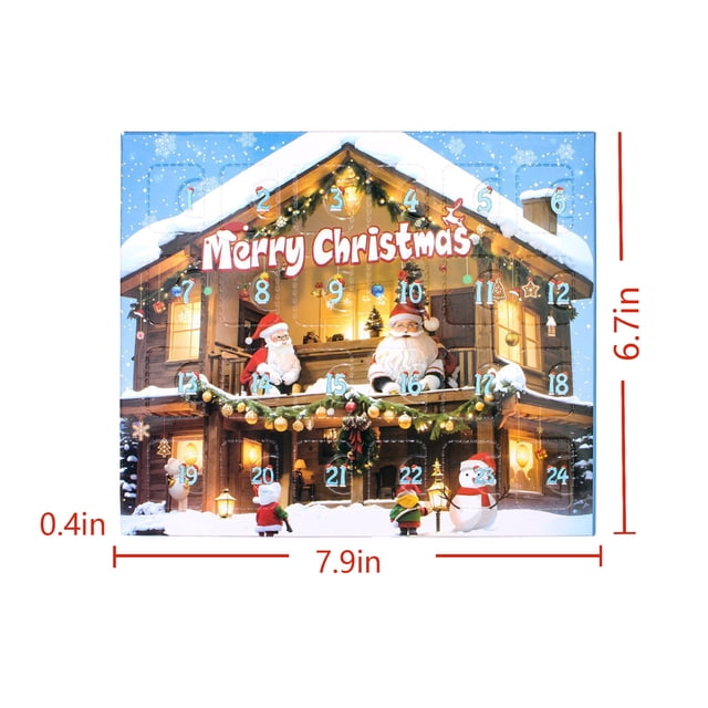 Advent Calendar 2023 Christmas DIY Pendan Bracelet Countdown Calendar For Girls 24 Days Xmas Countdown Calendar DIY Jewelry Making Kit Gift 22 Pendan Beads