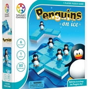 SmartGames Penguins on Ice - A Sliding Cognitive Skill-Building Puzzle Game for Ages 6 - Adult