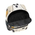 thumbnail image 6 of FORMRS School Backpack with Front Zippered Pocket 12" Student Travel Daypack, Halloween Black Pumpkins, 6 of 6