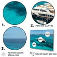 thumbnail image 3 of Designart "Opulent Yacht Seafaring Quest" Boat Canvas Prints, 3 of 7