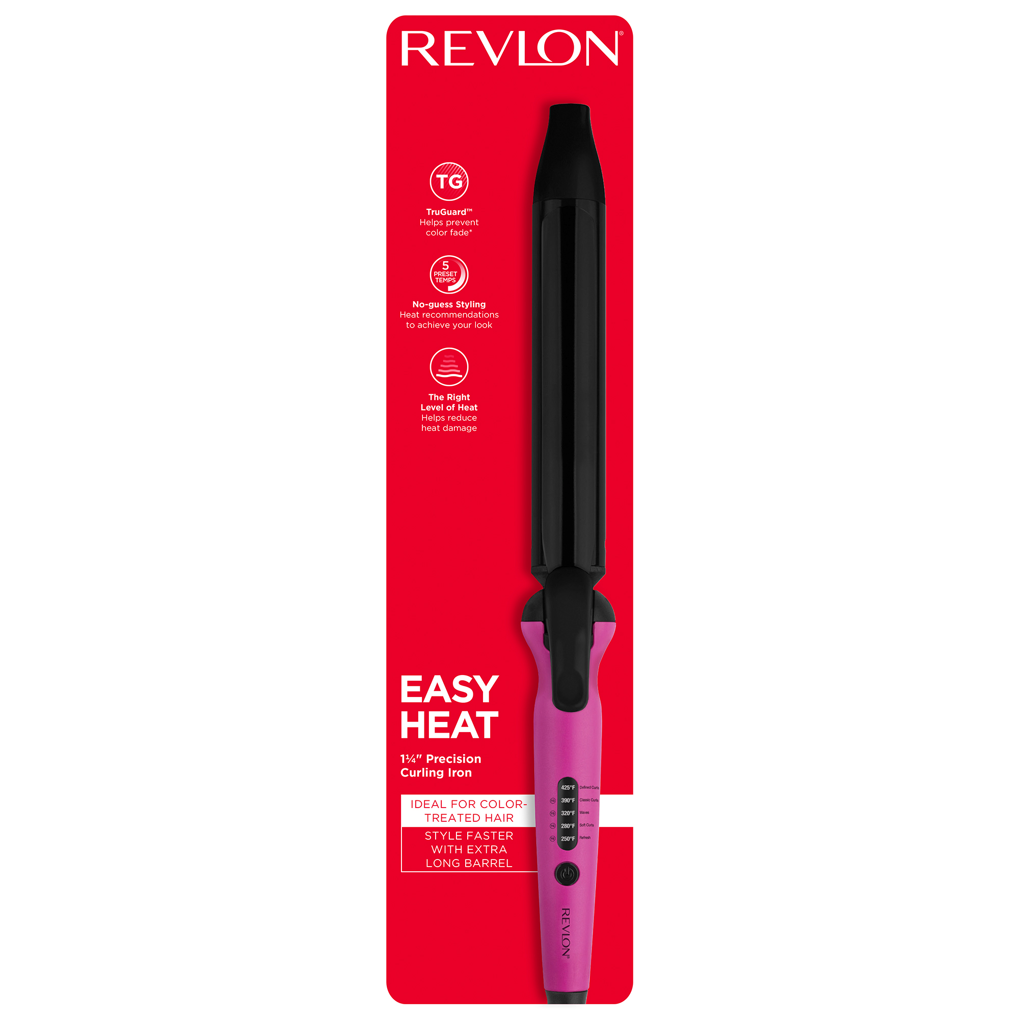 Revlon Easy Heat 1.25 Inch Precision Curling Iron photo 7