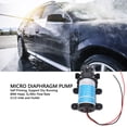 thumbnail image 3 of Micro Diaphragm Pump, Self Priming Water Pump 60W Support Dry Running  for Car Washing, 3 of 7