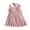 Girls Dresses Pink, variant on Pleated Dresses for Girls Sleeveless Size 2-13 Toddlers Teens Cute Color-Block Pullover Button Collared Soft Tennis Athletic Dress