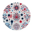 thumbnail image 2 of Nawypu  4th of July Fireworks, Elastic Fitted Edged Round Tablecloth Fade Resistant Anti-Shrink Table Cloth Washable Table Cover for Indoor or Outdoor and Anywhere You Wanna use it, 2 of 7