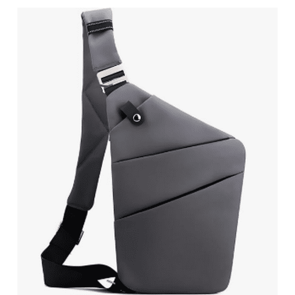 Anti Theft Travel Bag, One Shoulder Large Capacity Cross-body Bag Chest Fashion Lightweight Sling Bags for Travel Sports
