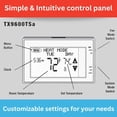 thumbnail image 5 of Lux Products TX9600TS 7 Day Programmable Touch Screen Thermostat, 5 of 5