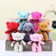 thumbnail image 2 of 10pcs/lot Tiny Bear Stuffed Plush Toys Mini Bear Doll Toy Keychain Bag Pendants Wedding Decoration Children Birthday Party Gifts, 2 of 5