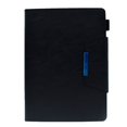 thumbnail image 6 of SaniMore for iPad 10th Generation 10.9" 2022 Wallet Case with Card Slots & Pen Holder [Auto Sleep] PU Leather Magnetic Ciasp Kickstand Shockproof TPU Shell Full-body Protctive Retro Cover, Black, 6 of 11