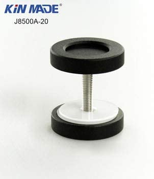 ATT Stainless Steel Round Barn Door Flush Pull Handle