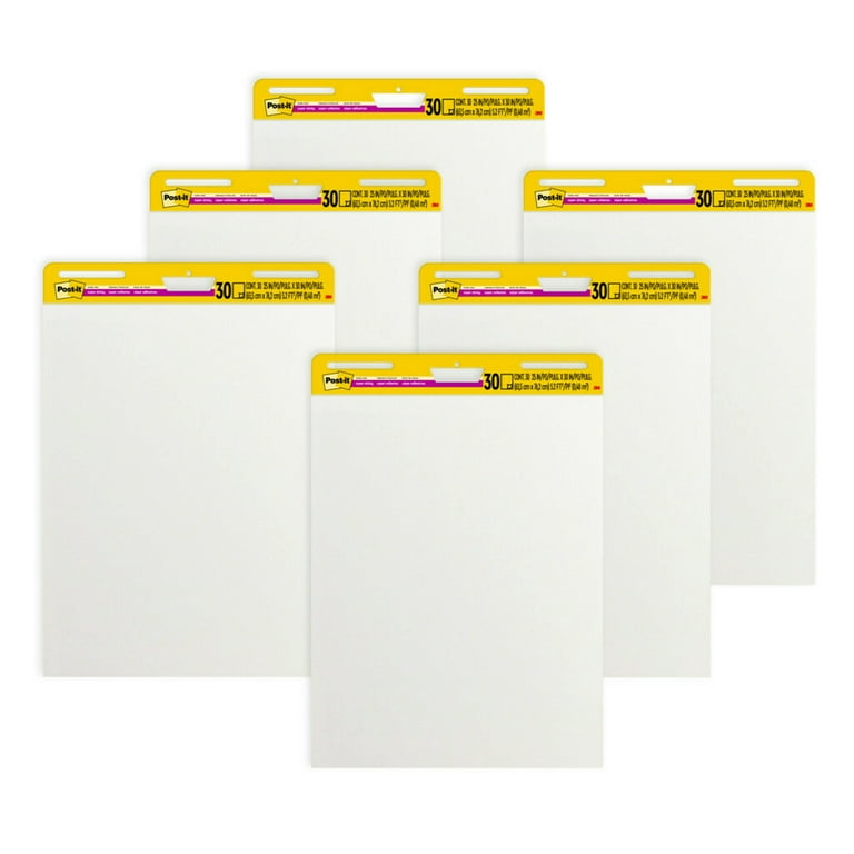 Pack-n-Tape  3M 559 Post-it Easel Pad STB, 25 in x 30 in White 2 pds/cs -  Pack-n-Tape
