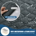 thumbnail image 3 of Timeles Waterproof Recliner Covers, Recliner Chair Covers with Leg Straps, Reversible Recliner Couch Cover for 1 Seat Reclining Sofa, Washable Chair Protector for Pets Kids(1 Seater 22", Dark Gray), 3 of 9
