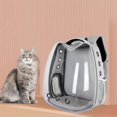 thumbnail image 2 of impermeable para mascotas Perros de burbujas Transpirable Bolsa de transporte Ventilada Senderismo Camping Viajes - gris Colco Transportín de viaje para mascotas, 2 of 8