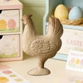 thumbnail image 4 of DefiDgd Wooden Hen Shaped Unfinished Animal Ornaments,Self-Painting Handcrafted 3D DIY Blank Wood Crafts Ornament for Table Top Office Party Shelf Decoration(E), 4 of 6