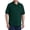 HUNTER GREEN, variant on Big and Tall Essentials by DXL Men's Pique Mesh Short-Sleeve Polo Shirt, Teal, 4XLT