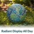 thumbnail image 3 of Sunnydaze Azul Terra 10" Glass Outdoor Gazing Globe (2 Count), 3 of 10