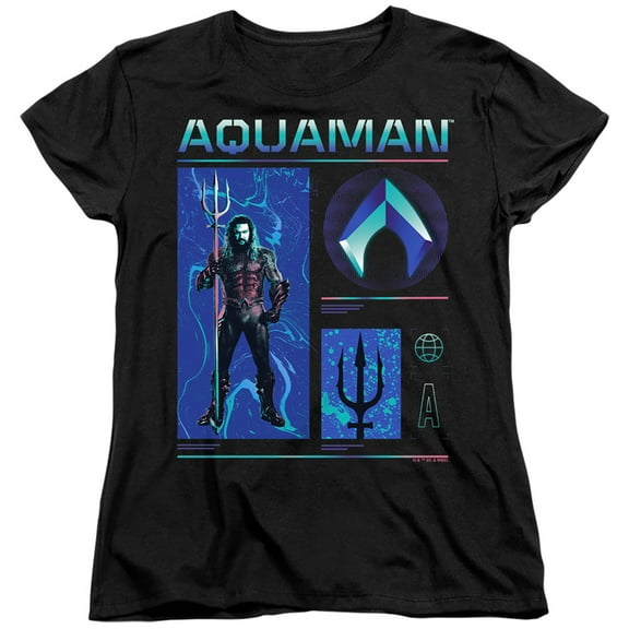 Aquaman and the Lost Kingdom Aquaman Stats Women's T Shirt
