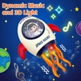 thumbnail image 3 of Juguete Danzante DDCJMLYF Cohete Eléctrico con Luces LED y Música, 3 of 7