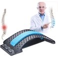 thumbnail image 4 of Camilla para espalda superior e inferior, masajeador lumbar, corrección de postura, soporte para silla de oficina, tensión muscular, fitness (verde), 4 of 8