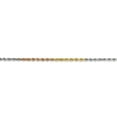 thumbnail image 3 of 14K Tri-Color Gold 2.5mm Diamond Cut Rope Chain 20 IN, 3 of 5