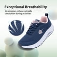 thumbnail image 6 of AOV GREEN LEAF Wide Toe Box Shoes Women Arch Support Walking Shoes Athletic Tennis Wide Width Sneakers for Plantar Fasciitis US 6-11, 6 of 8