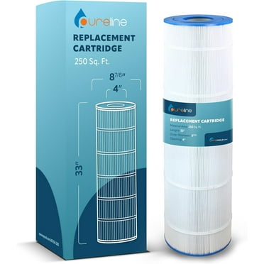 Pureline Pool Replacement Cartridge Filter, 250 Sq Ft, PL0128, Compatible with Jandy CS250