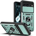 thumbnail image 1 of Magnetic Phone case compatible Google Pixel 8, Slide Camera Lens Protection and Built in 360 Rotatable Ring Holder Cheap and fine, 1 of 5