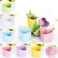thumbnail image 2 of 2PCS Flower Pot Creative Heart Shape Indoor Plant Pot Gardening Pot for Plant, 2 of 6