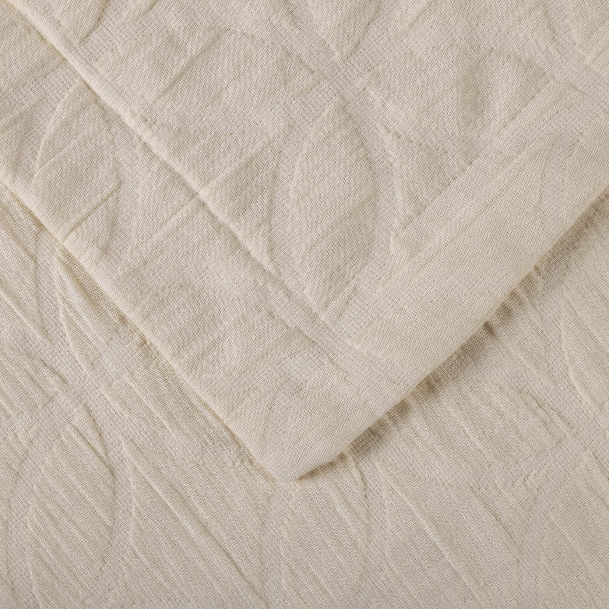 Superior 3-Piece Serenity Cotton Matelasse Ivory Bedspread Set, King