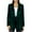 Green, variant on YUGYXL Casual Blazer Jacket for Women Trendy Sequined Glitter Suit Jackets Notch Lapel Long Sleeve Work Office Blazers Open Front Party Cardigan Gift for Girlfrind