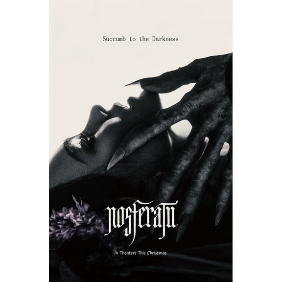 Nosferatu 2024 Movie Posters for Boys & Girls Bedroom Decor Wall Art Print Gift Poster (16x24inch,40x60cm), Unframed