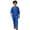 Blue, variant on Boys Summer Outfits Teenage Long Sleeve Robe Suit Ational Embroidered Arab Top and Pants 2 Piece Clothing Set Blue Size 8-9 Y