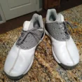 thumbnail image 3 of Adi - das Adicross Bounce 2 Spikeless Golf Shoes F35409 White Gray Men's Sz 8, 3 of 6