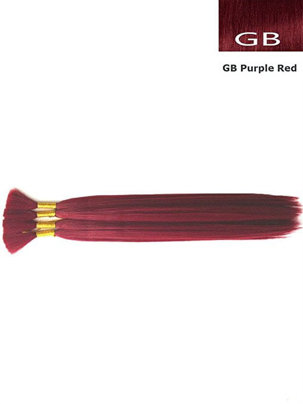 Yaki Bulk Braiding Hair, Human Hair Blend, Braids Hair Extensions for Twists, Hot Selling, Length 18", 2 packs Color #BG