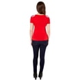 thumbnail image 4 of DC Comics Classic Wonder Woman T-Shirt Costume for Adults by Rubies, Women's Large, 4 of 4