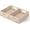 Butter Milk, variant on GRANNY SAYS Wicker Storage Baskets for Shelves, Brown Wicker Baskets, 2Pack