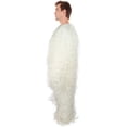 thumbnail image 3 of HPO Adult Unisex Mountain Snowman Bigfoot Cosplay Halloween Costume | Bright white, Medium, 3 of 6