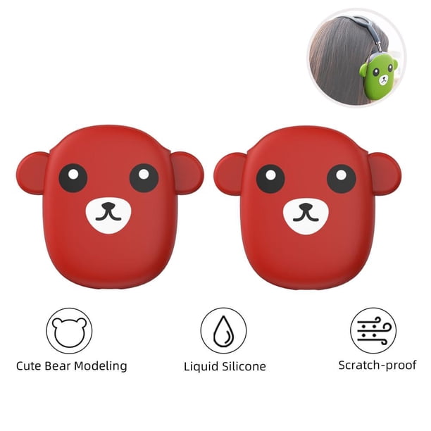 Funda Protectora De Silicona Funda Protectora Para Auriculares Accesorios Para Auriculares Resistentes Al Desgaste Compatible Con Airpods Max Vogacara EL017115-04