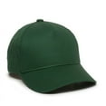 thumbnail image 5 of Outdoor Cap GL-455 5-Panel Cotton Twill-Tan/Dark Green-Adult, 5 of 8