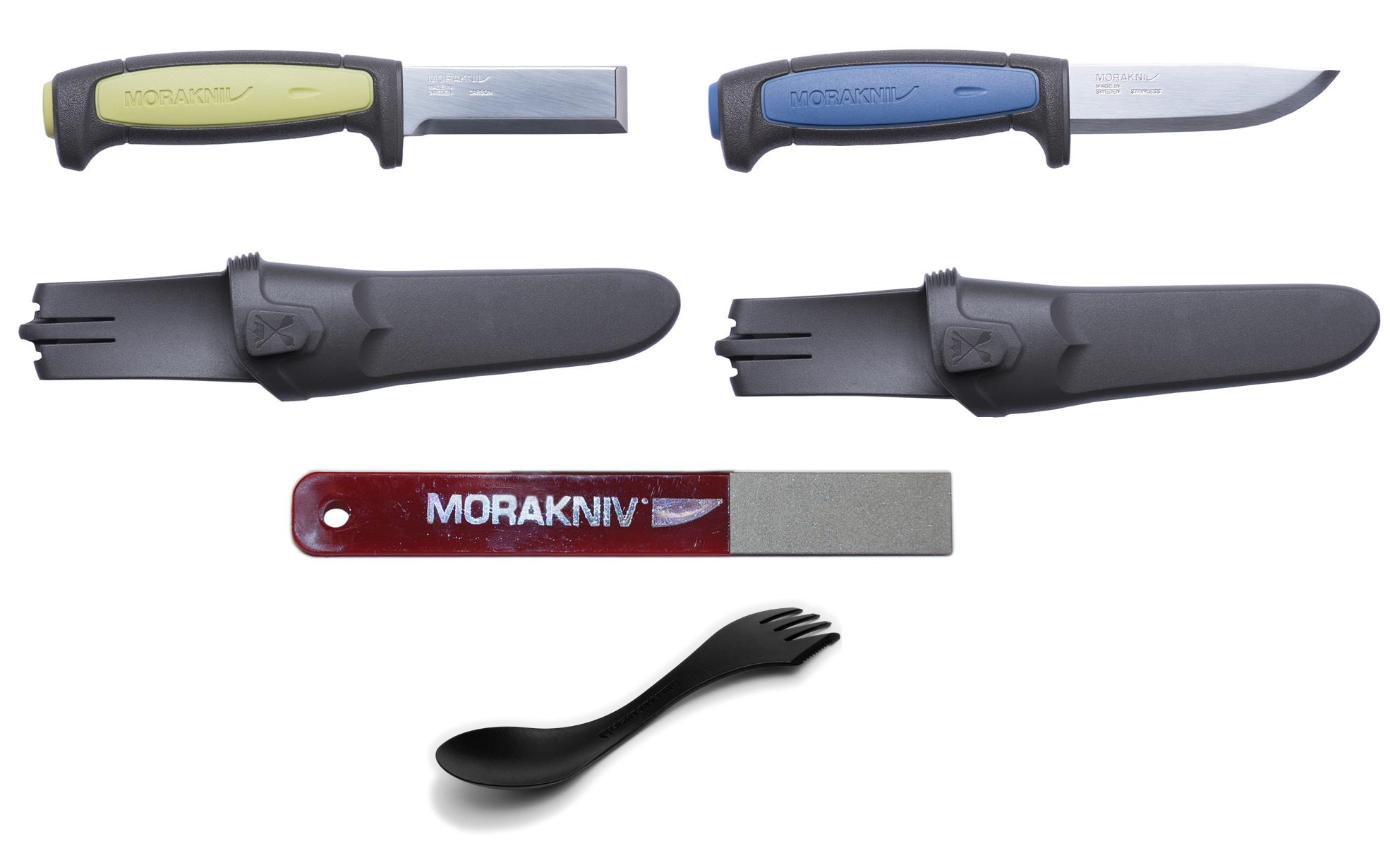 MoraKniv Chisel Knife, MoraKniv Pro S Knife, Diamond Knife Sharpener L