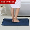 thumbnail image 2 of 1* Floor Mat Bathroom Absorbent Floor Mat Kitchen Mat Entry Bathroom Non Slip Foot Mat Memory Sponge Door Mat Door Mat Bedroom Rug Carpet, 2 of 6