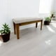 thumbnail image 4 of Comedor beige para 6 personas de madera de parota natural, 4 of 10