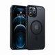 thumbnail image 1 of Chenchen Magnetic for iPhone 12 Pro Max Case - Compatible with MagSafe - Military Grade Drop Protection - Slim Anti-Scratch Translucent Shockproof Phone Cover 6.7" - Black, 1 of 1