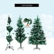thumbnail image 2 of Arbol De Navidad Pino 160cm Arizona Con Efecto Nevado 500 Ramas., 2 of 6