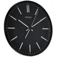 thumbnail image 2 of Seiko 12" Landon Round Wall Clock, Black, Quartz, Analog, QXA521JLH, 2 of 4