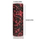 thumbnail image 2 of Mini rodillo de espuma portátil para ejercicios de yoga y columna para gimnasio en casa (negro y rojo), 2 of 3