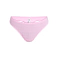 thumbnail image 3 of No Boundaries Women's Thong Panty Cotton, 1-pack, Sizes XS-XXXL, 3 of 4