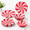 Peppermint, variant on 12-Piece Peppermint Dinnerware Set for 4, Outdoor Dishes with Christmas Candy Designs