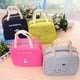 thumbnail image 4 of Guardurnaity Lonchera térmica aislada portátil, bolsa de almacenamiento, bolsa de viaje para Picnic Bolsas de mensajero y de hombro Rosa roja, 4 of 6
